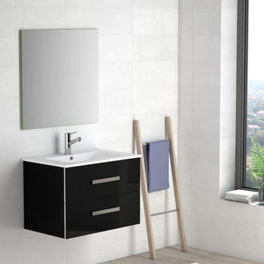 Eviva Astoria® 28″ Modern Bathroom Vanity with White Integrated Porcelain Sink Vanity Eviva